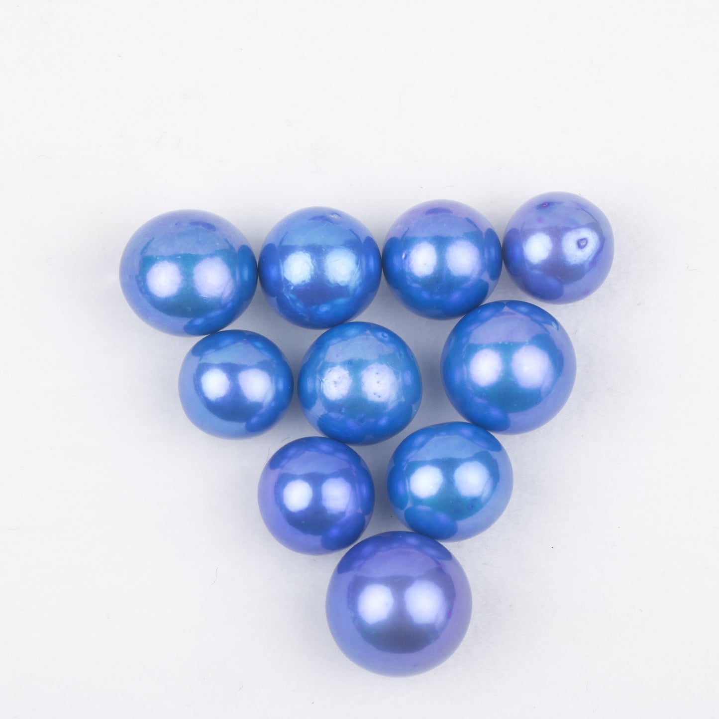 Wholesale 13colors 9-13mm AAAA grade loose freshwater edison pearl round shape no hole bead for pearl party