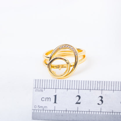 r040706 DIY 7-8mm Natural Freshwater pearl Ring accessory 925 sterling silver 2 in 1 ring for women