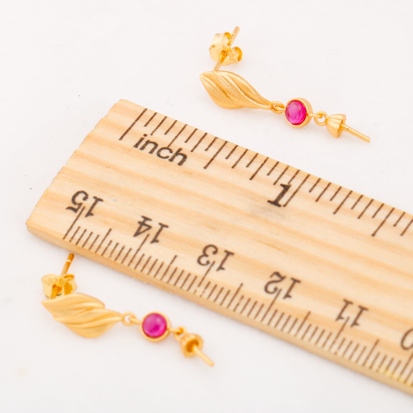 e010847 S925 pearl earring 925 sterling silver DIY 7-8mm Natural Freshwater pearl stud earring for women