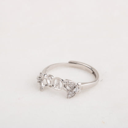 re010646 DIY 9-11mm Natural Freshwater pearl Ring accessory 925 sterling silver Adjustable size engagement ring for women