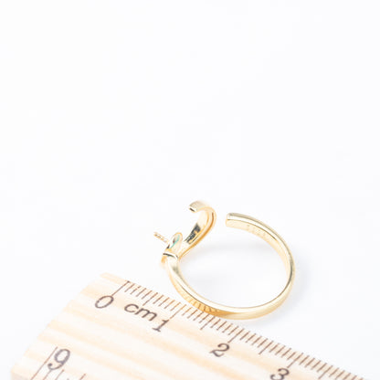 r010871 DIY 6-8mm Natural Freshwater pearl Ring accessory 925 sterling silver Adjustable size engagement jewelry ring for women