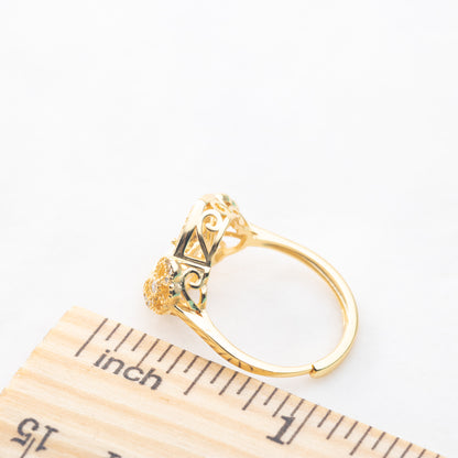 re010866 DIY 9-11mm Natural Freshwater pearl Ring accessory 925 sterling silver Adjustable size engagement ring for women