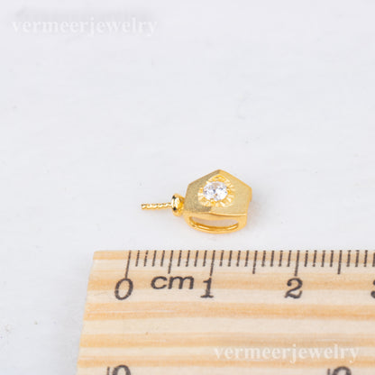 P040945 DIY 6-8mm Natural Freshwater pearl pendant accessory 925 sterling silver engagement jewelry necklace for women