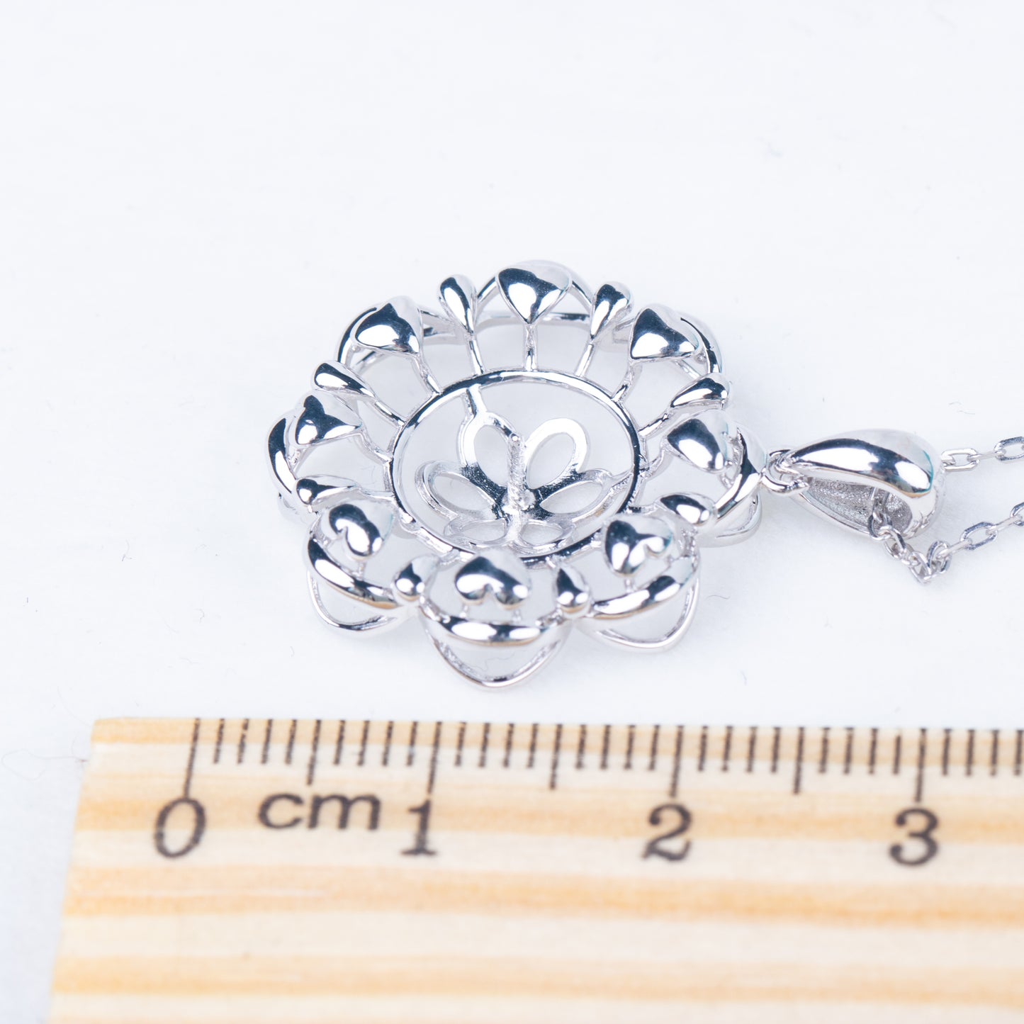 Pe01968  DIY 9-12mm Natural Freshwater pearl pendant accessory 925 sterling silver engagement jewelry necklace for women