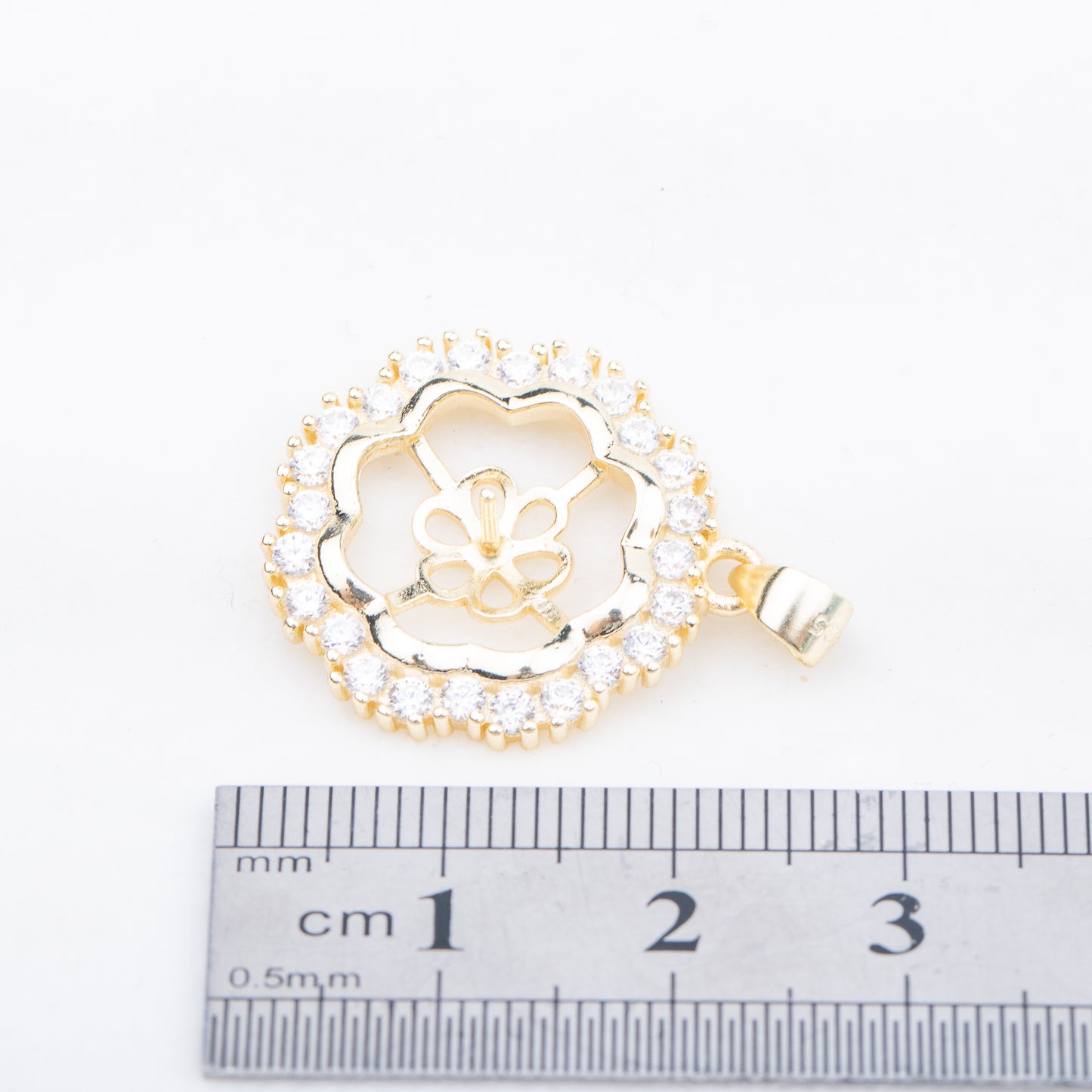 Pe010907 DIY 9-13mm Natural Freshwater pearl pendant accessory 925 sterling silver engagement jewelry necklace for women