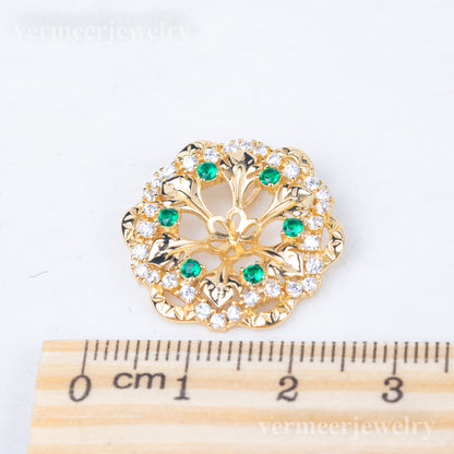 P01960  DIY 9-12mm Natural Freshwater pearl pendant accessory 925 sterling silver engagement jewelry necklace for women