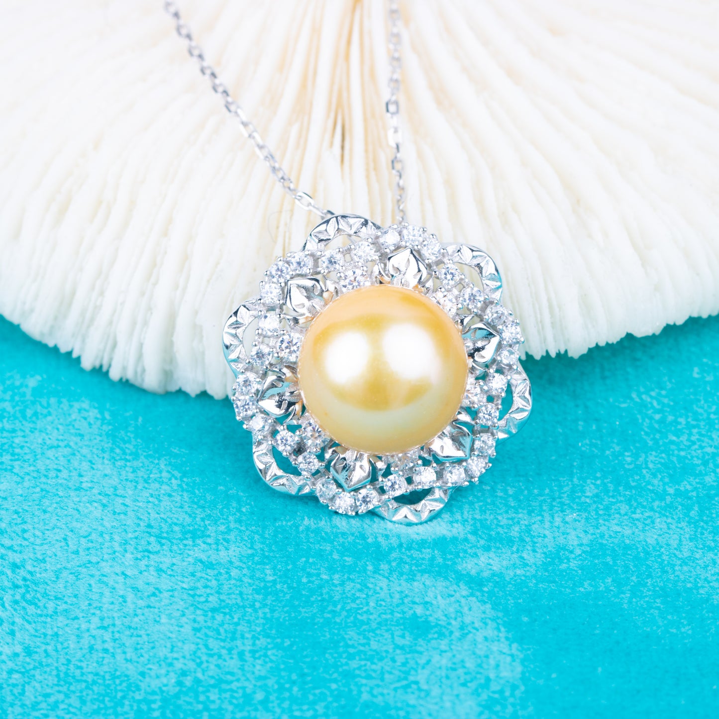 Pe01967  DIY 9-12mm Natural Freshwater pearl pendant accessory 925 sterling silver engagement jewelry necklace for women