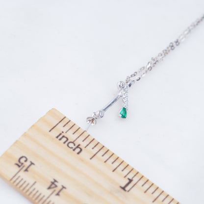 P011025 DIY 6-8mm Natural Freshwater pearl pendant accessory 925 sterling silver engagement jewelry necklace for women