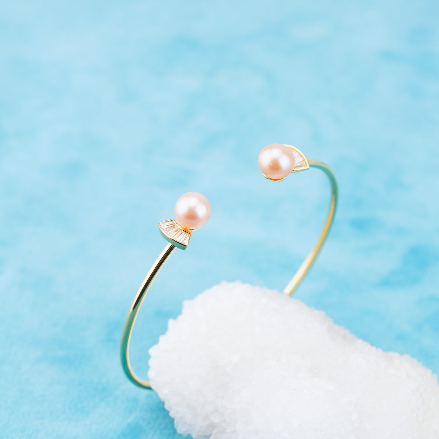 b010231  DIY 7-8mm Natural Freshwater pearl bracelet accessory 925 sterling silver adjustable chain bracelet for women