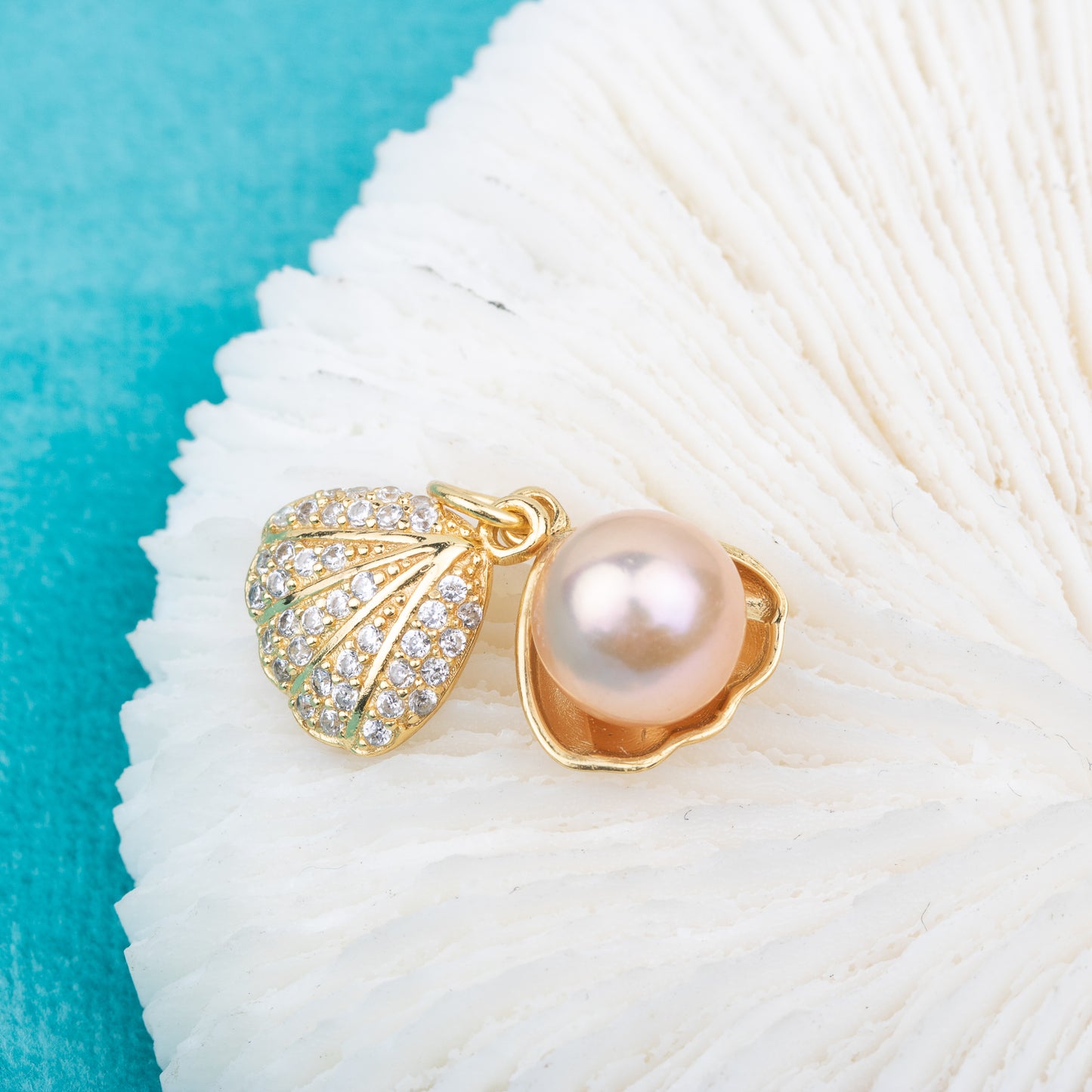 P010875 DIY 6-8mm Natural Freshwater pearl pendant accessory 925 sterling silver engagement jewelry necklace for women