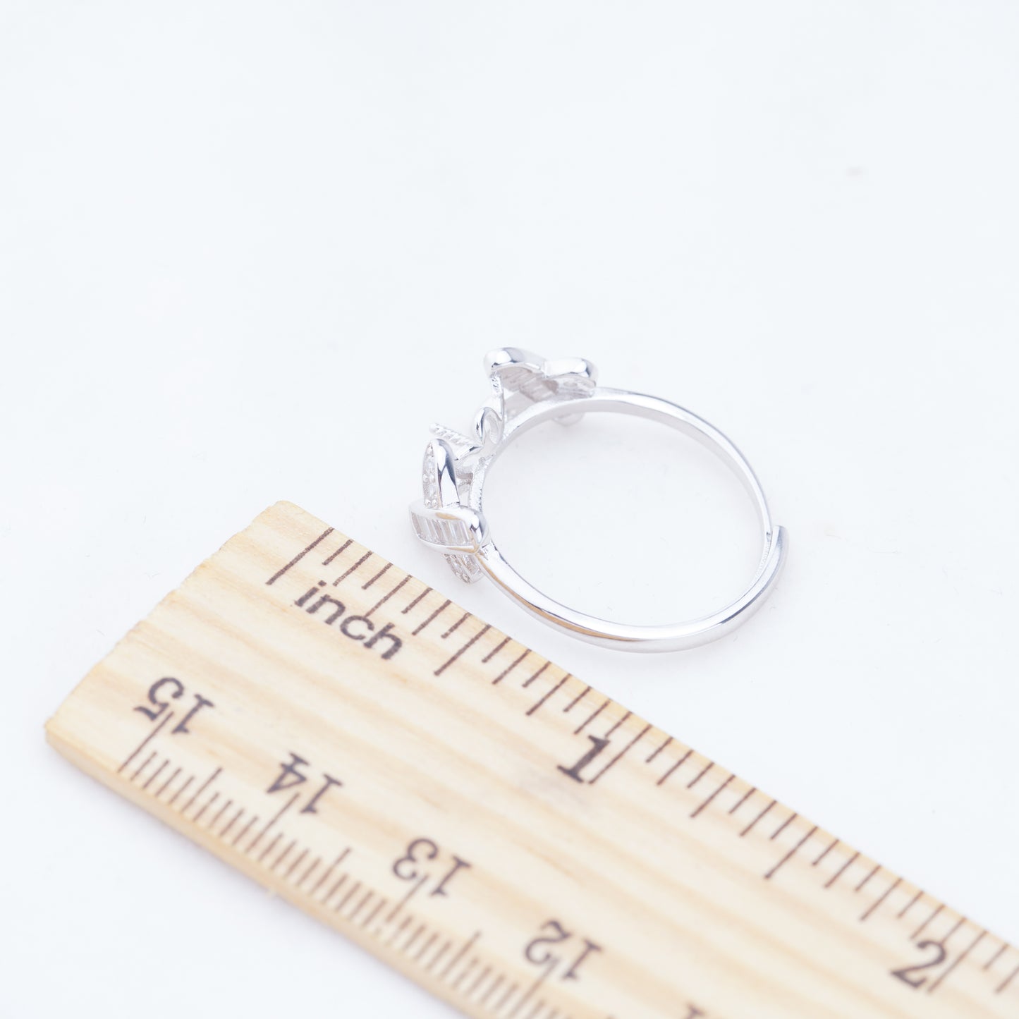 re010936 DIY 9-11mm Natural Freshwater pearl Ring accessory 925 sterling silver Adjustable size engagement ring for women