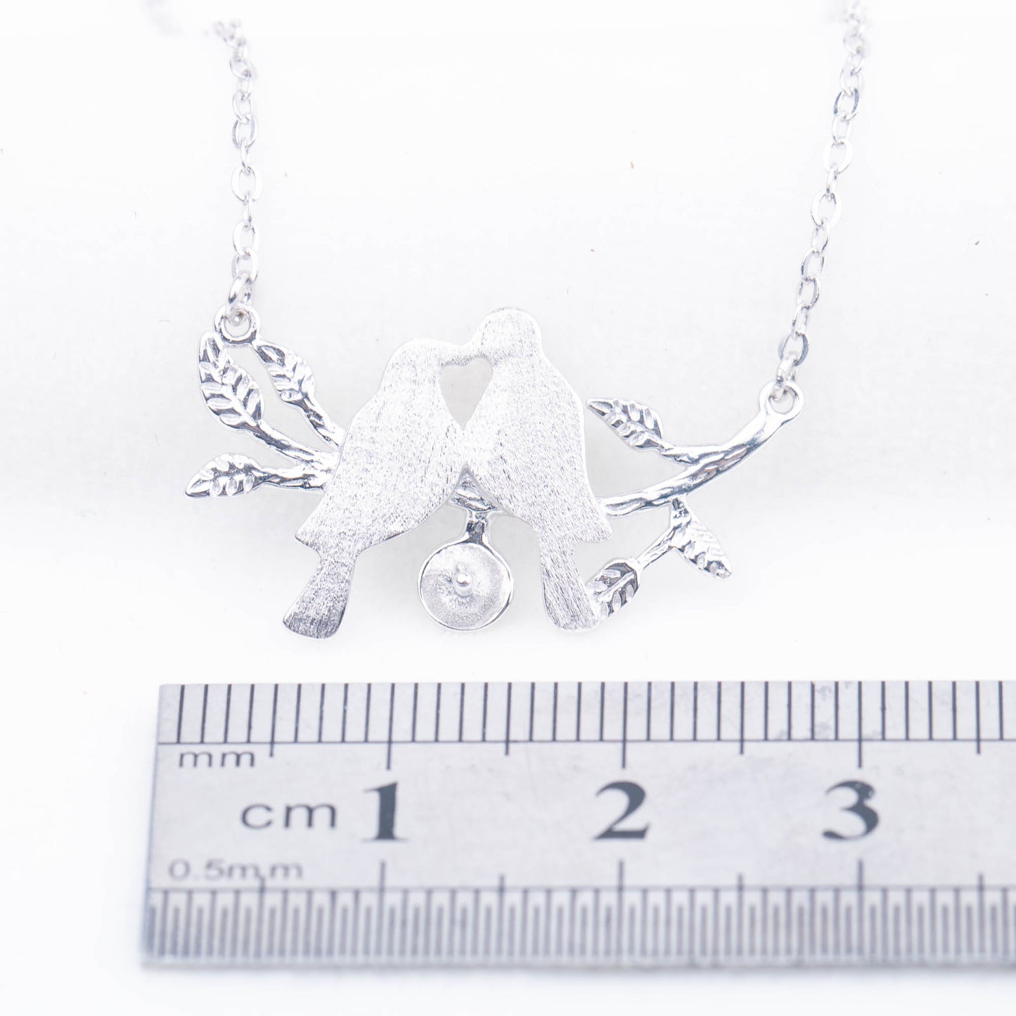 p030926 DIY 7-9mm Natural Freshwater pearl pendant with chain 925 sterling silver engagement jewelry necklace for women