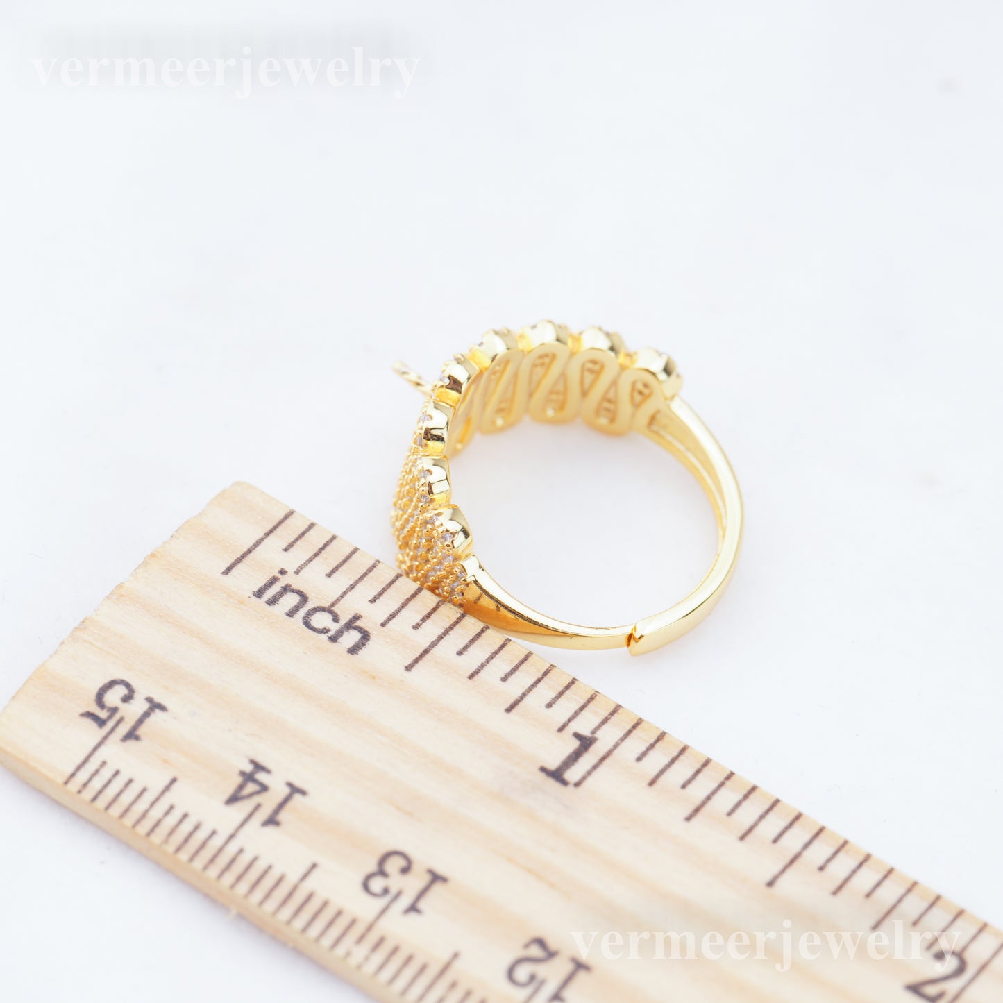 re010942 DIY 9-11mm Natural Freshwater pearl Ring accessory 925 sterling silver Adjustable size engagement ring for women