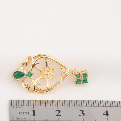 P010758 DIY 9-13mm Natural Freshwater pearl pendant accessory 925 sterling silver engagement jewelry necklace for women