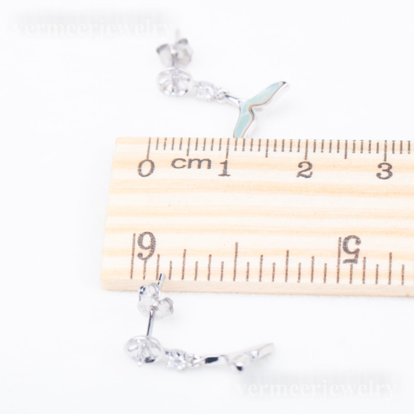 e010802 S925 pearl earring 925 sterling silver DIY 7-8mm Natural Freshwater pearl stud earring for women