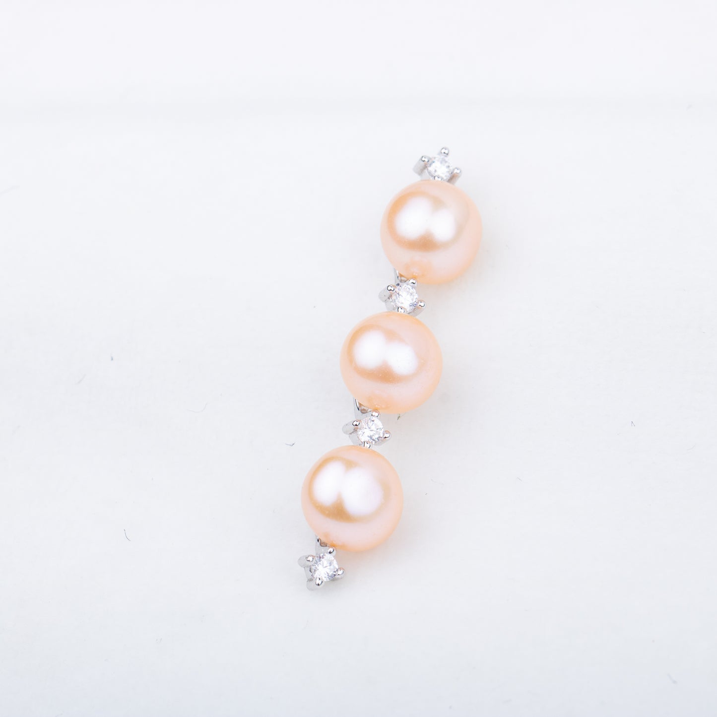 P010851 DIY 7-9mm Natural Freshwater pearl pendant accessory 925 sterling silver engagement jewelry necklace for women