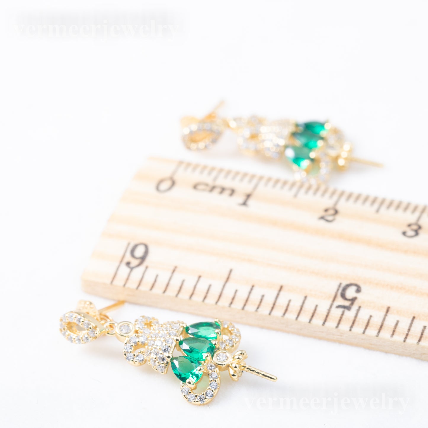 e010843 S925 pearl earring 925 sterling silver DIY 7-8mm Natural Freshwater pearl stud earring for women