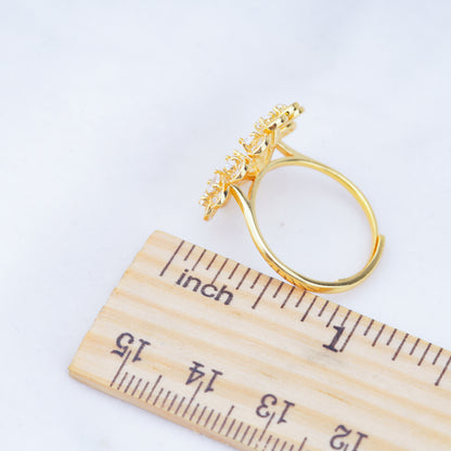 re010926 DIY 9-11mm Natural Freshwater pearl Ring accessory 925 sterling silver Adjustable size engagement ring for women