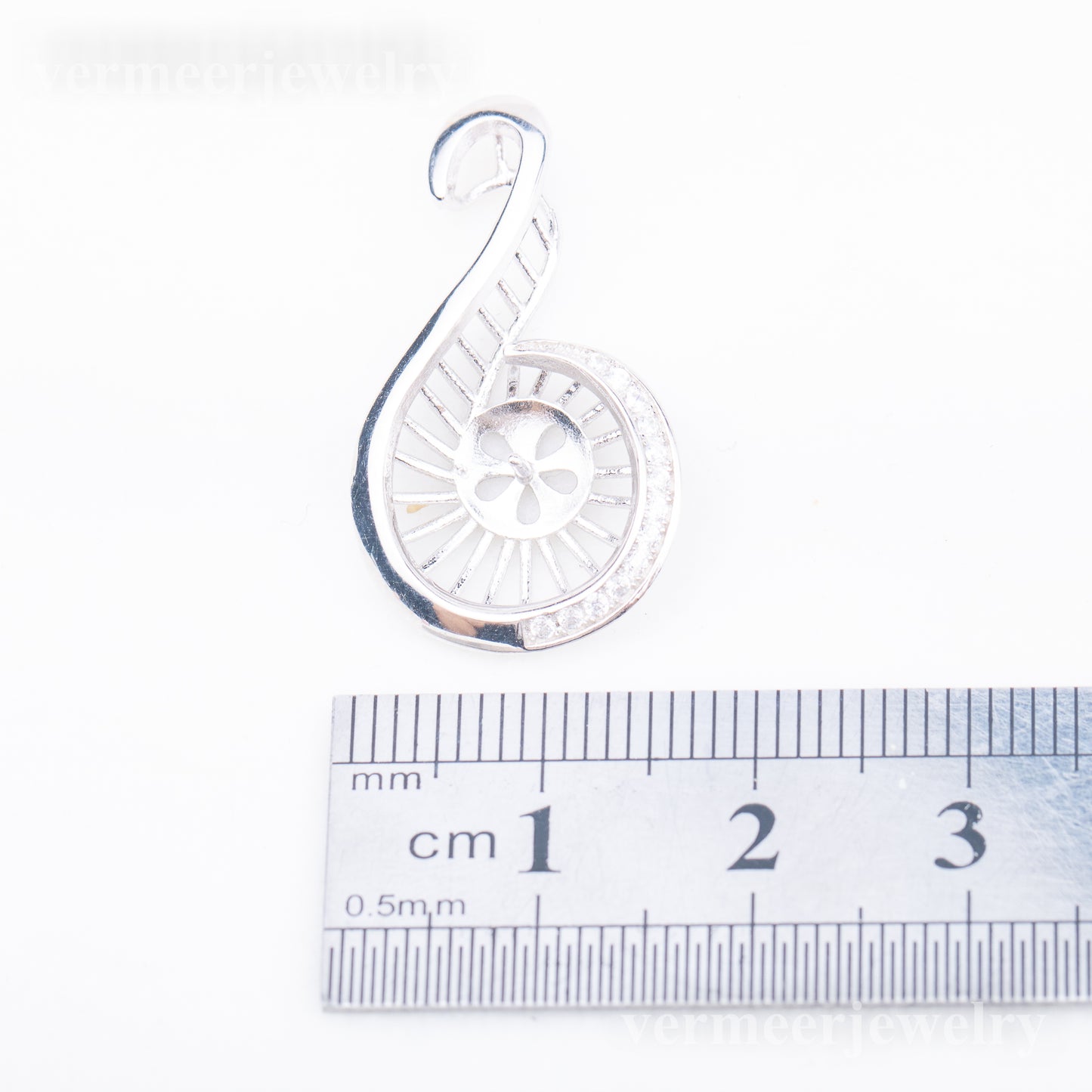 P010914  DIY 7-9mm Natural Freshwater pearl pendant accessory 925 sterling silver engagement jewelry necklace for women