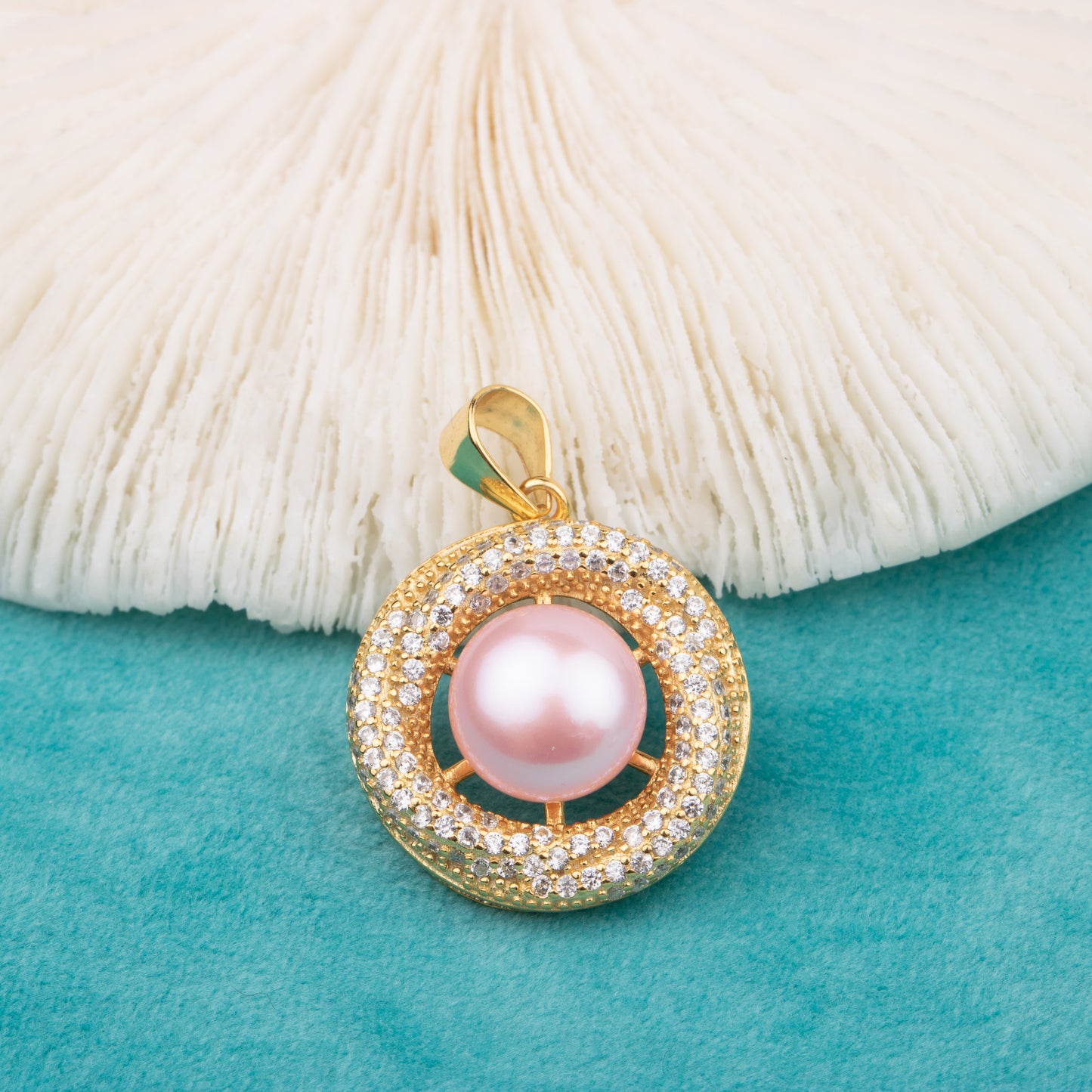 P010752 DIY 9-13mm Natural Freshwater pearl pendant accessory 925 sterling silver engagement jewelry necklace for women