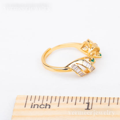 re010861DIY 9-11mm Natural Freshwater pearl Ring accessory 925 sterling silver Adjustable size engagement ring for women