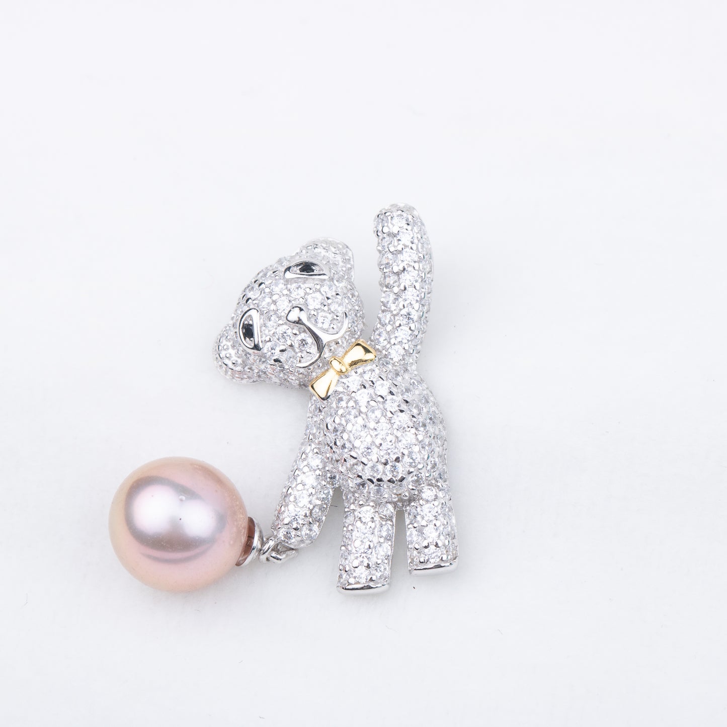P010883 DIY 7-9mm Natural Freshwater pearl pendant accessory 925 sterling silver engagement jewelry necklace for women