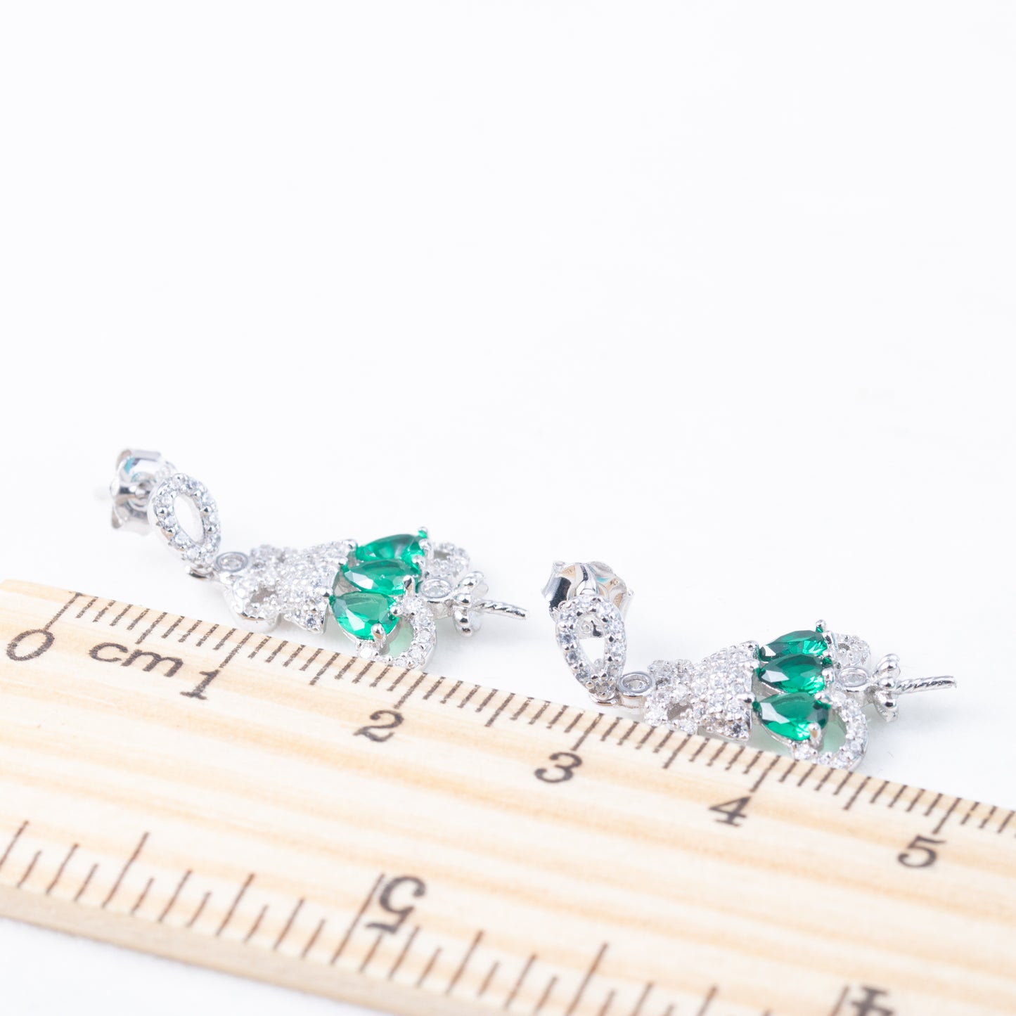 e010843 S925 pearl earring 925 sterling silver DIY 7-8mm Natural Freshwater pearl stud earring for women