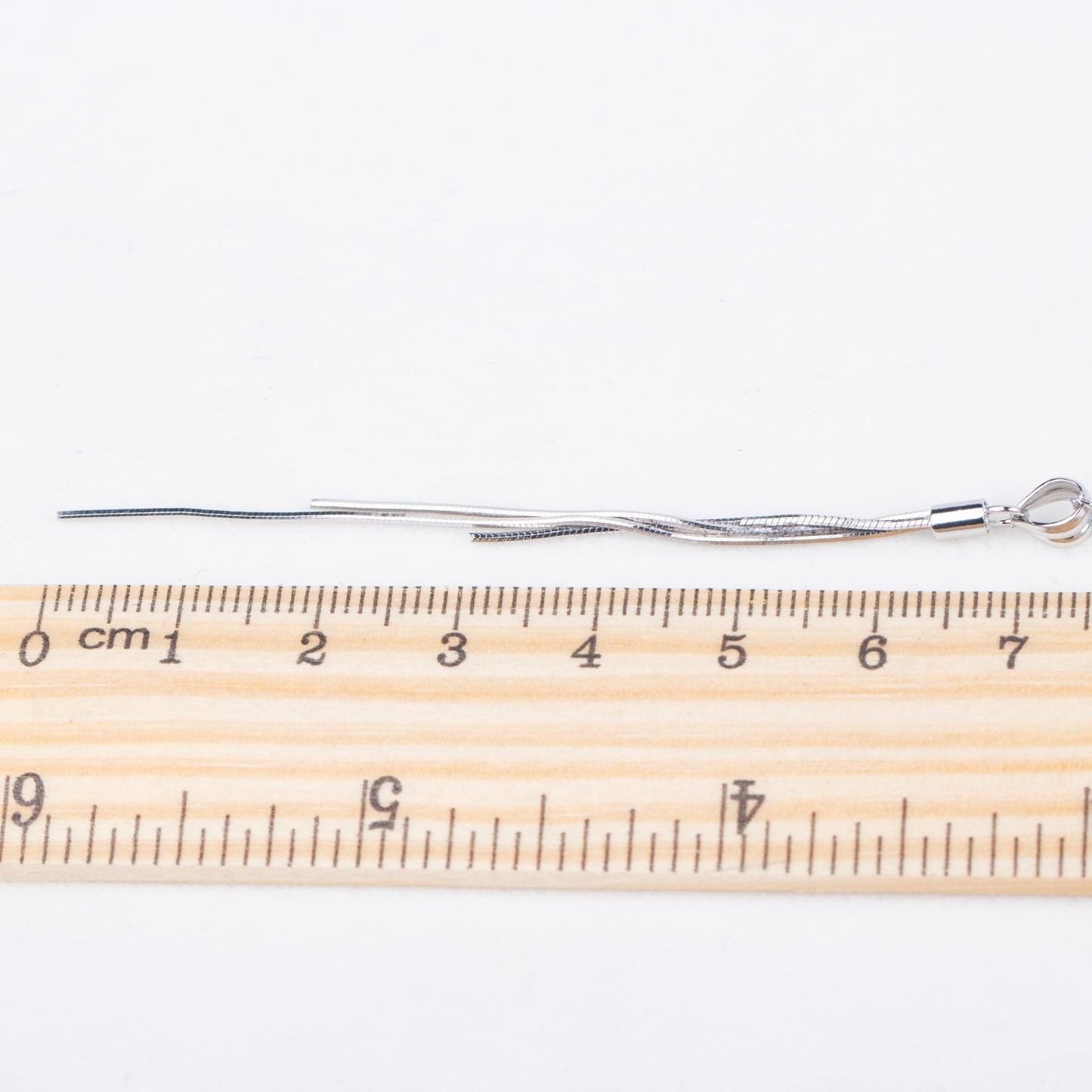 P040946 DIY 6-8mm Natural Freshwater pearl pendant accessory 925 sterling silver engagement jewelry necklace for women