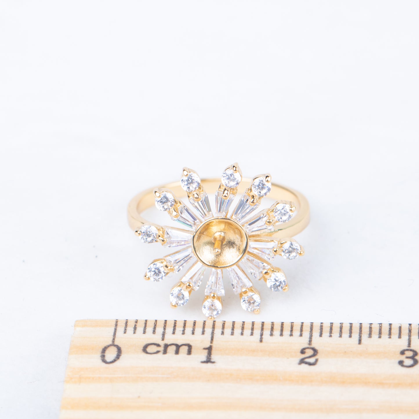 r010839 DIY 7-8mm Natural Freshwater pearl Ring accessory 925 sterling silver Adjustable size engagement jewelry ring for women