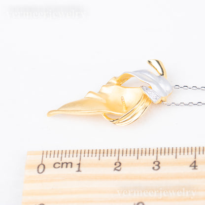 P040952 DIY 6-8mm Natural Freshwater pearl pendant accessory 925 sterling silver engagement jewelry necklace for women