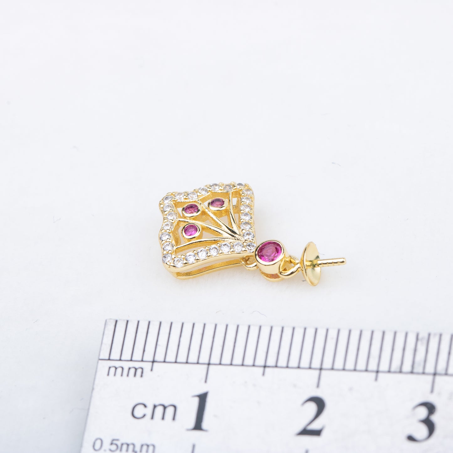 P010844 DIY 7-9mm Natural Freshwater pearl pendant accessory 925 sterling silver engagement jewelry necklace for women