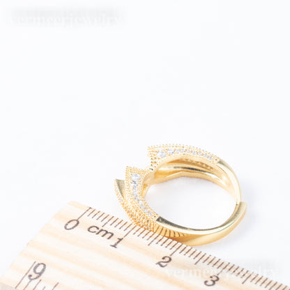 re010880 DIY 9-11mm Natural Freshwater pearl Ring accessory 925 sterling silver Adjustable size engagement ring for women