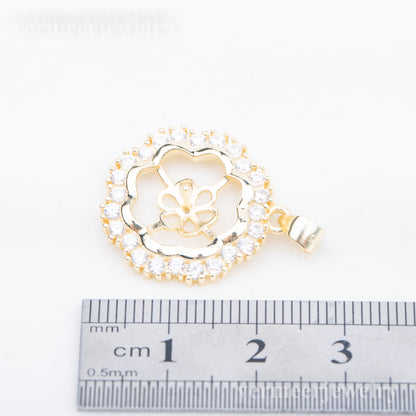 Pe010907 DIY 9-13mm Natural Freshwater pearl pendant accessory 925 sterling silver engagement jewelry necklace for women