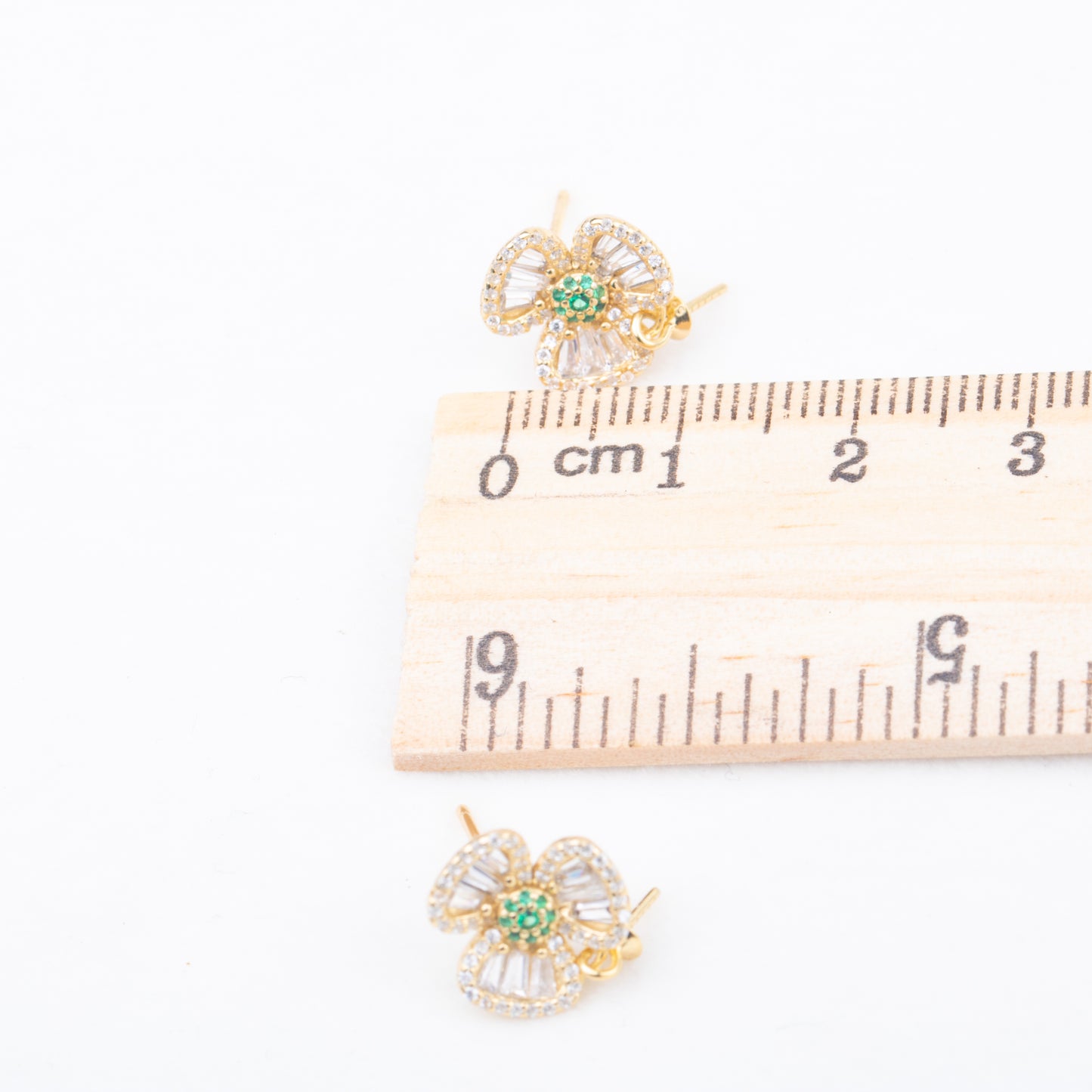 e010790 S925 pearl earring 925 sterling silver DIY 7-8mm Natural Freshwater pearl stud earring for women