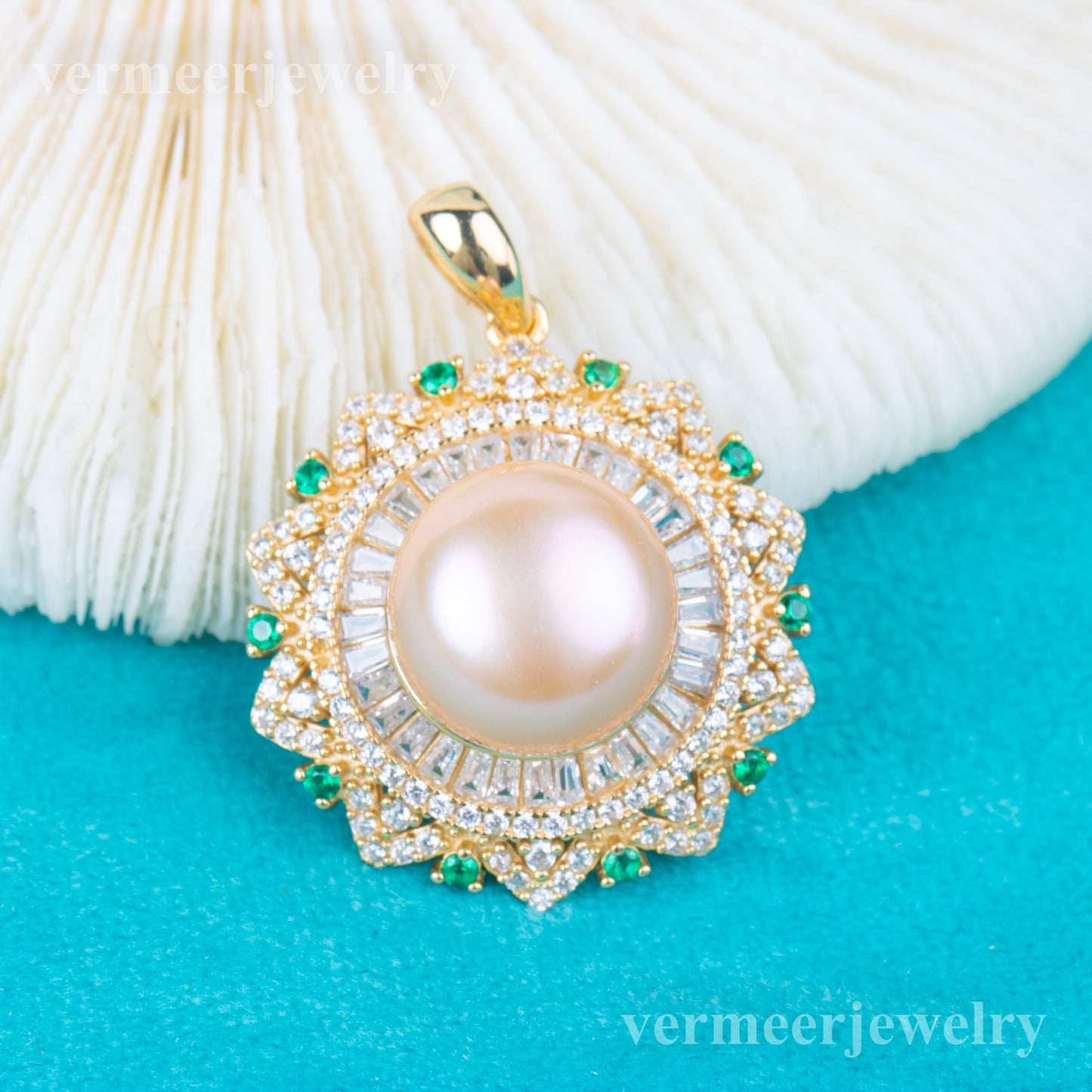 Pe01963  DIY 9-12mm Natural Freshwater pearl pendant accessory 925 sterling silver engagement jewelry necklace for women