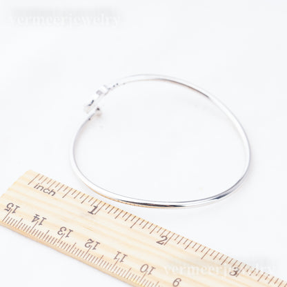 b010235  DIY 7-8mm Natural Freshwater pearl bracelet accessory 925 sterling silver adjustable chain bracelet for women