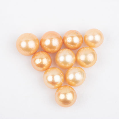 Wholesale 13colors 9-13mm AAAA grade loose freshwater edison pearl round shape no hole bead for pearl party