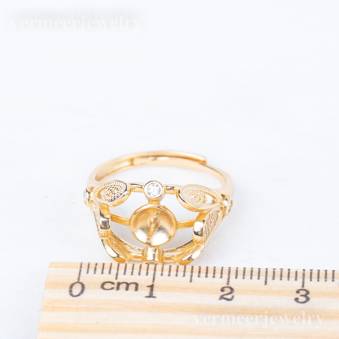 re010841DIY 9-11mm Natural Freshwater pearl Ring accessory 925 sterling silver Adjustable size engagement jewelry ring for women