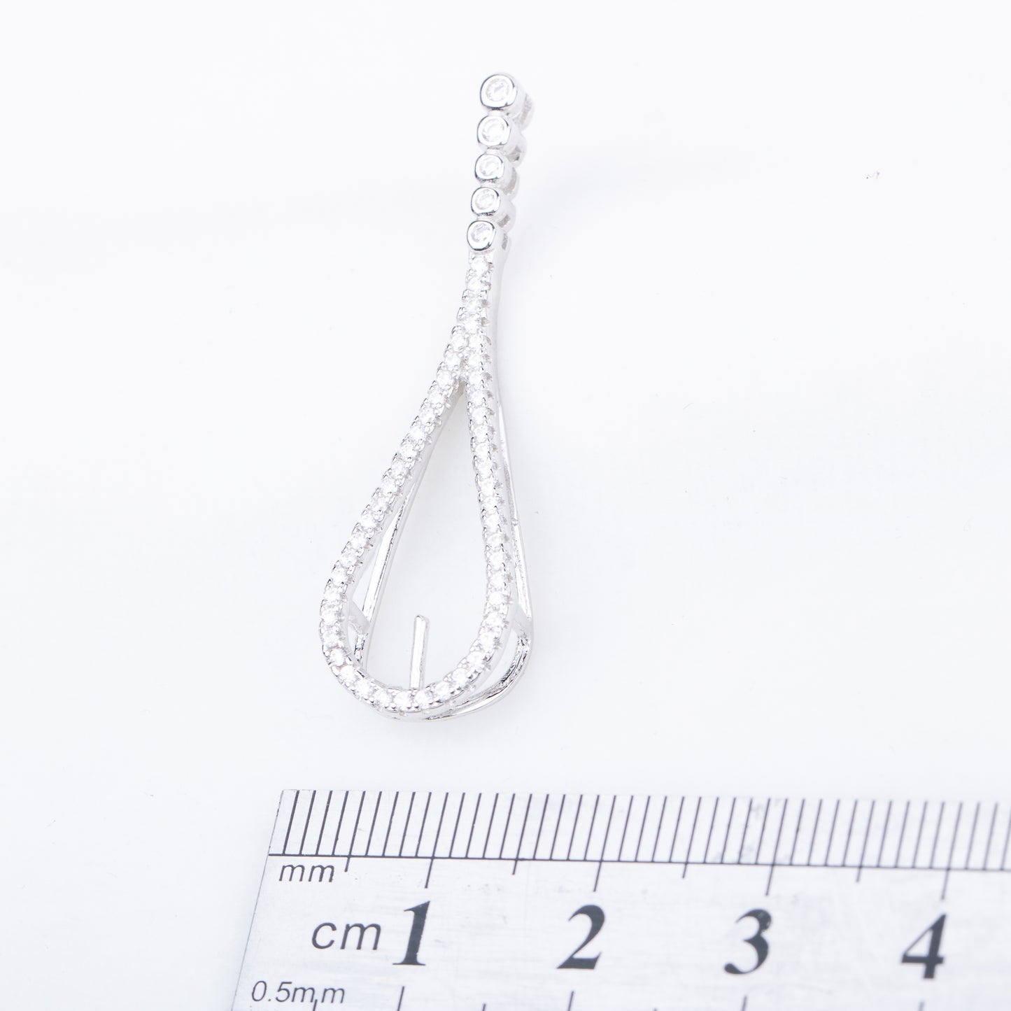 P010869 DIY 7-9mm Natural Freshwater pearl pendant accessory 925 sterling silver engagement jewelry necklace for women