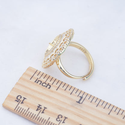 re010957 DIY 9-11mm Natural Freshwater pearl Ring accessory 925 sterling silver Adjustable size engagement ring for women