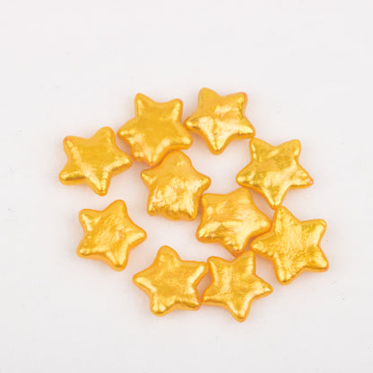 Wholesale 10colors 8-11mm loose freshwater star shape baroque pearl no hole for pearl party