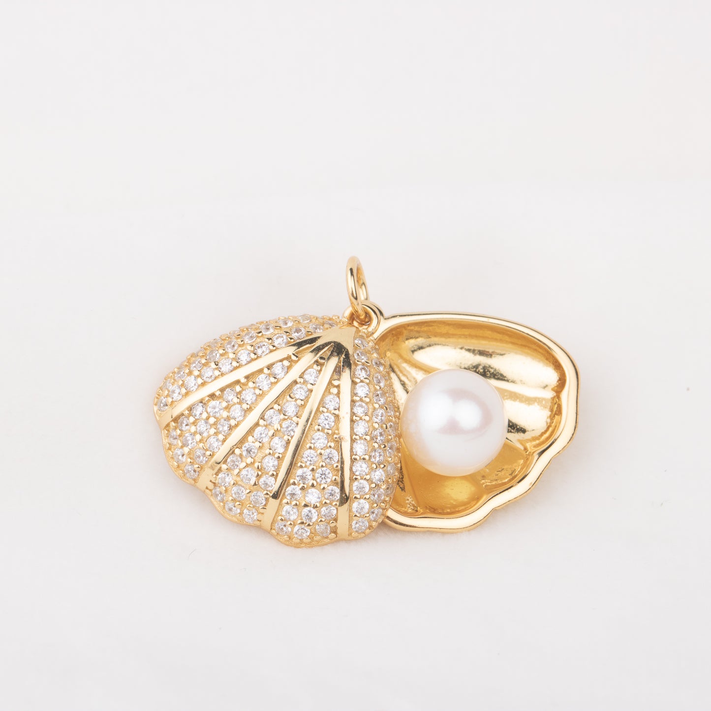 P010741 DIY 6-9mm Natural Freshwater pearl pendant accessory 925 sterling silver engagement jewelry necklace for women