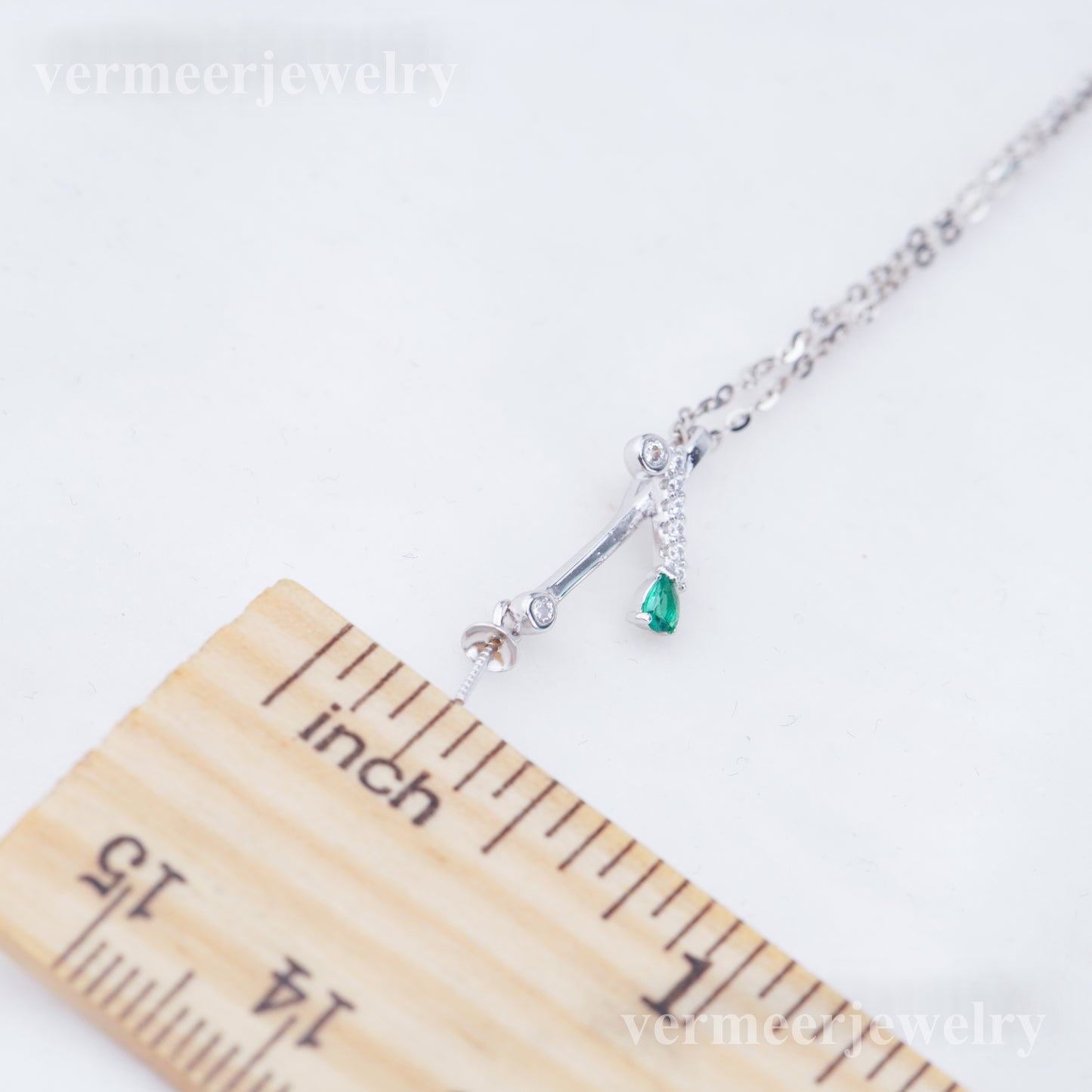 P011025 DIY 6-8mm Natural Freshwater pearl pendant accessory 925 sterling silver engagement jewelry necklace for women