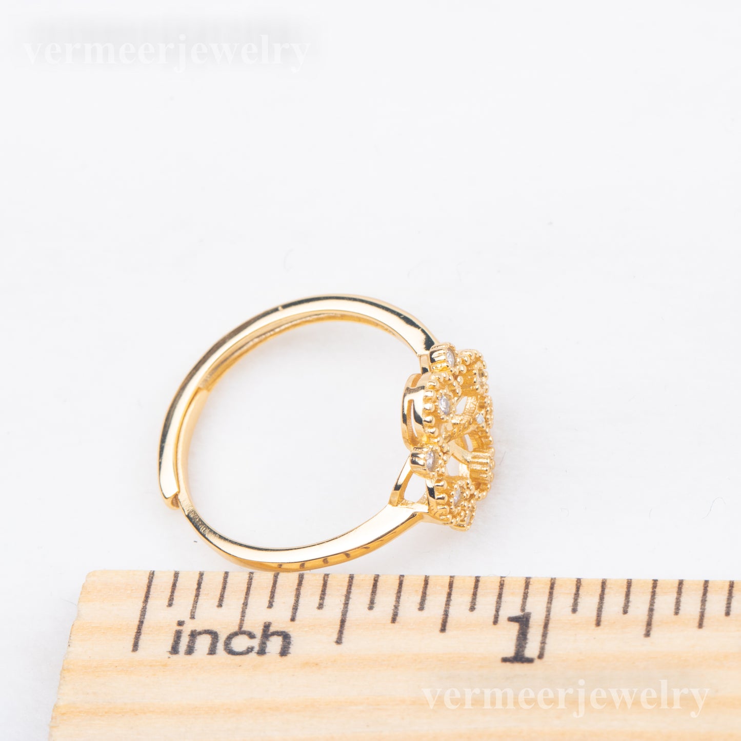 r010855DIY 5-6mm Natural Freshwater pearl Ring accessory 925 sterling silver Adjustable size engagement jewelry ring for women