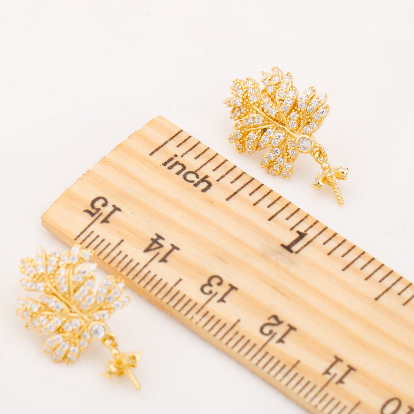 e010863 S925 pearl earring 925 sterling silver DIY 7-8mm Natural Freshwater pearl stud earring for women