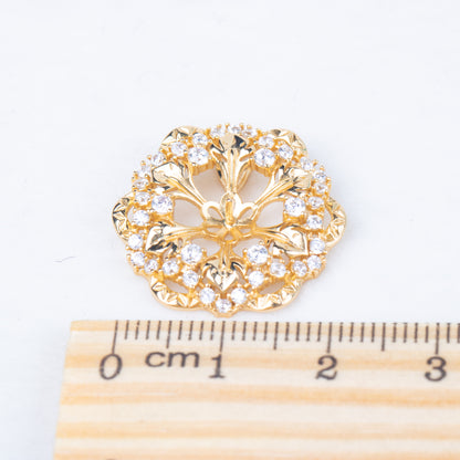 Pe01967  DIY 9-12mm Natural Freshwater pearl pendant accessory 925 sterling silver engagement jewelry necklace for women