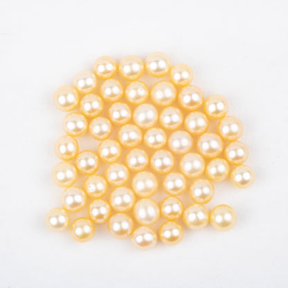 Wholesale 30colors 7-8mm AAAA+ grade loose freshwater pearl round shape no hole bead for pearl party