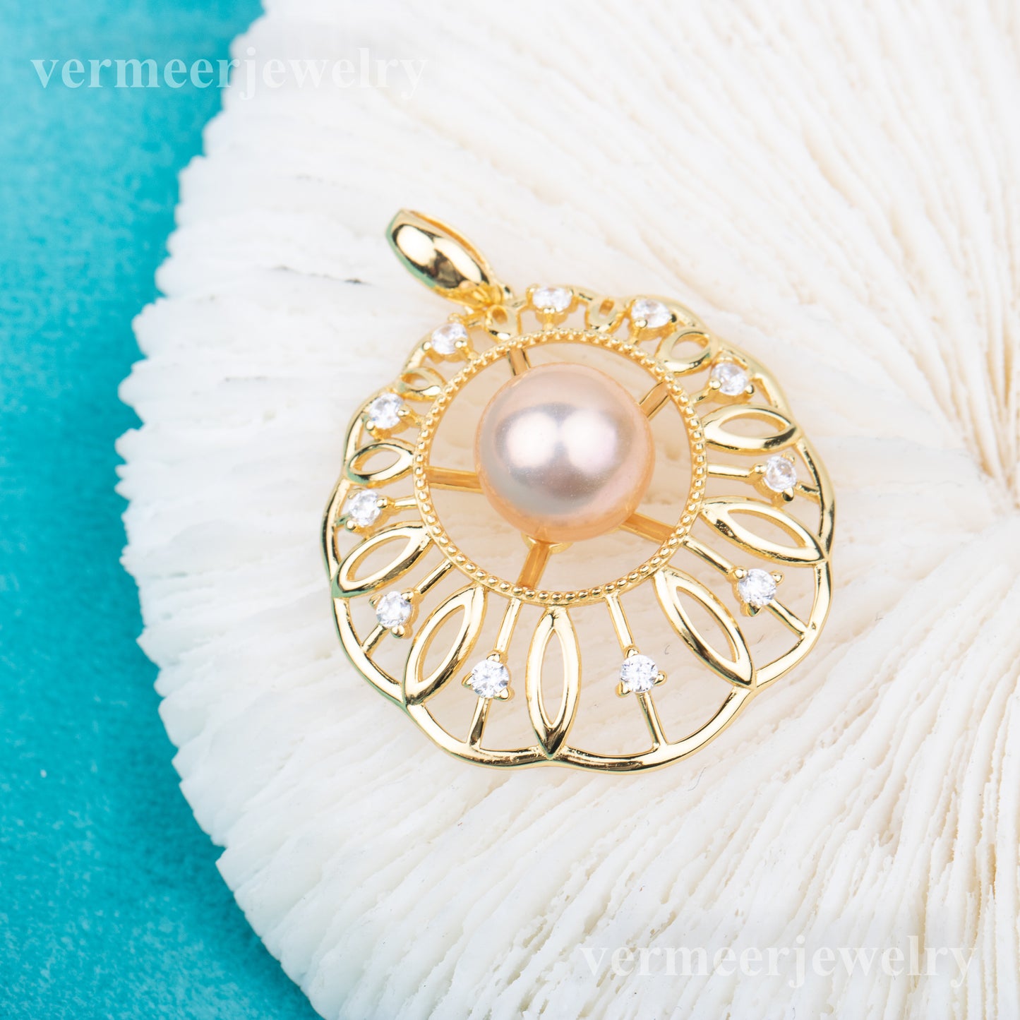 P010868 DIY 9-12mm Natural Freshwater pearl pendant accessory 925 sterling silver engagement jewelry necklace for women