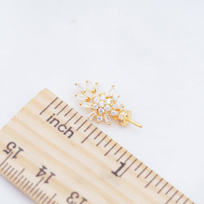 P011041 DIY 6-8mm Natural Freshwater pearl pendant accessory 925 sterling silver engagement jewelry necklace for women