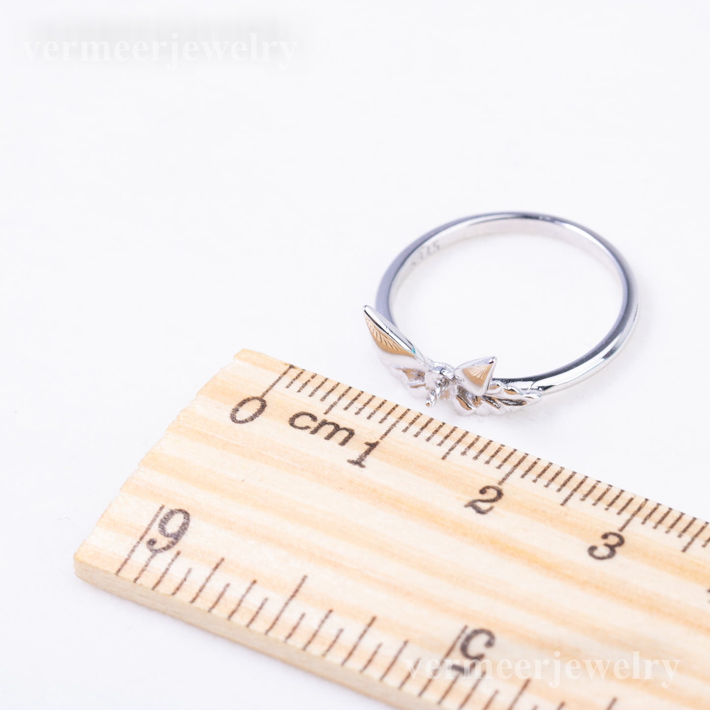 sr070883  DIY 4-5mm Natural Freshwater pearl Ring accessory 925 sterling silver Sized ring engagement jewelry ring for women